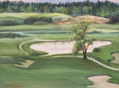 painting of the Merrimack Valley Golf Course