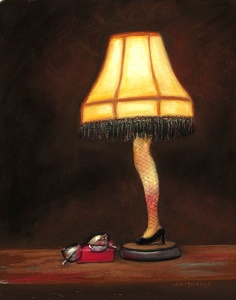 a christmas story leg lamp