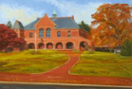 Nevins Library, Methuen MA, Oil Painting Coolection Trustee