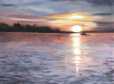 A New Day Dawning. 16x20 Pastel