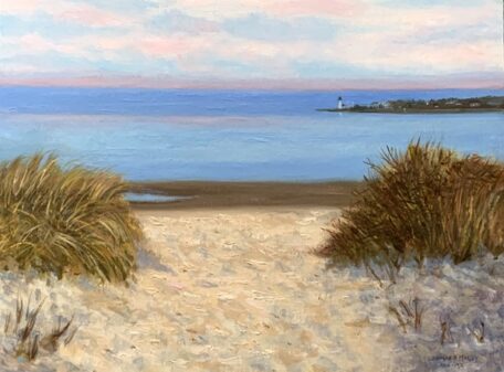 A Perfect Beach Day! 11x14 Oil on Linen