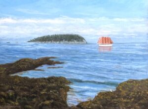 Peaceful Day on the Margaret Todd, Bar Harbor, Maine